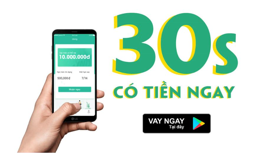 Vay tiền online iDong nhanh chóng