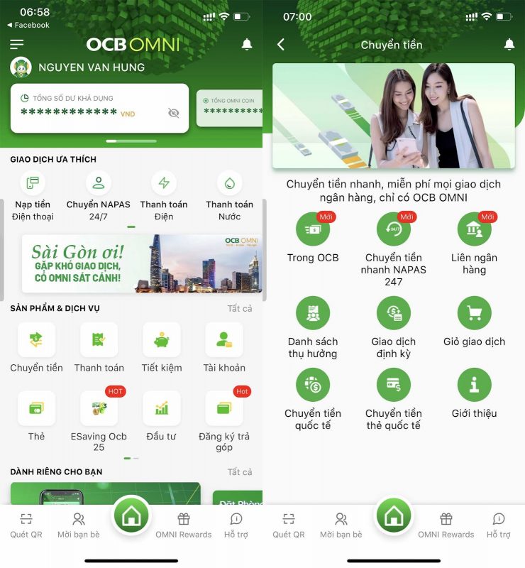 Hướng dẫn chi tiết cách nhập mã giới thiệu OCB OMNI nhận 30K